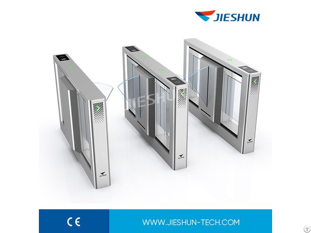 Jieshun Jstz3409 Flap Turnstile Gate Ultra Wide Passage Way