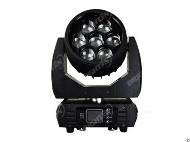 Brighten 7 15w Rgbw Mini Led Wash Zoom Moving Heads Stage Lights