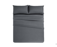 Four Piece Microfiber Bed Sheets Set