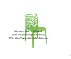 Loophole One Piece Plastic Chair