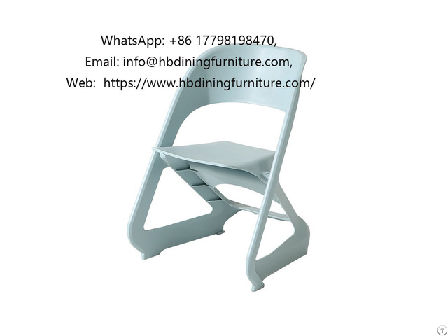 One Piece Plastic Foldable Stool