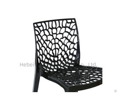 Customization Support Full Plastic Modern Leisure Style Dining Chair