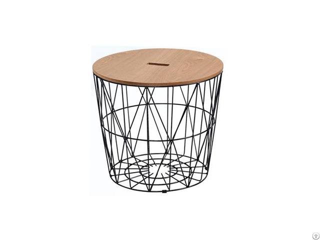 Mdf Top Metal Iron Legs Base Coffee Table Dt M32