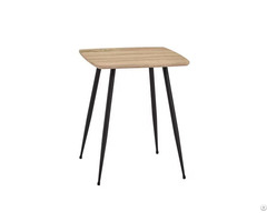 Iron Leg Mdf Small Square Table Dt M10