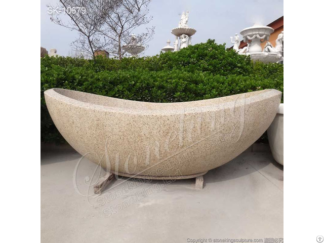 Solid Granite Freedstanding Bathtub For Bathroom And Home Decor Manufacturer