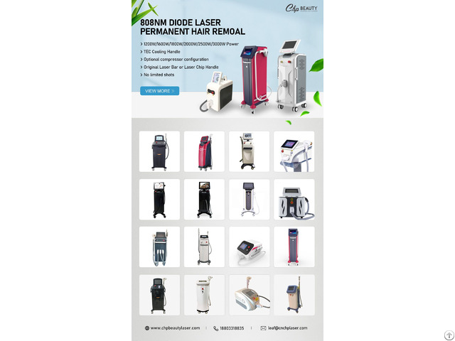808nm Diode Laser Hair Removal Machine