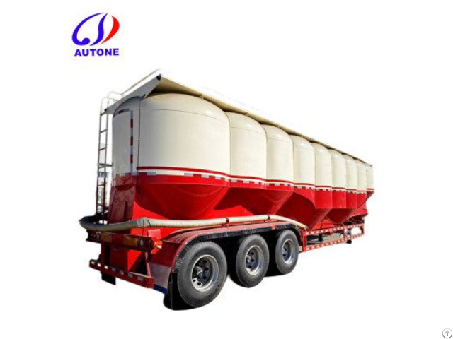Autone Vertical Cement Tank Semi Trailer
