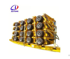 Multi Axles Modular Low Bed Semi Trailer