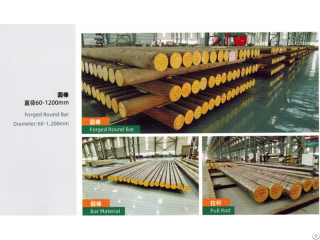 Raw Material Special Steel Forged Round Bars