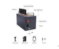 Gsm Bulk Sms Modem 8 Port Gateway Machine Sm Caster Server