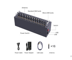 4g 16 Ports Sms Machine M35modem With At Command