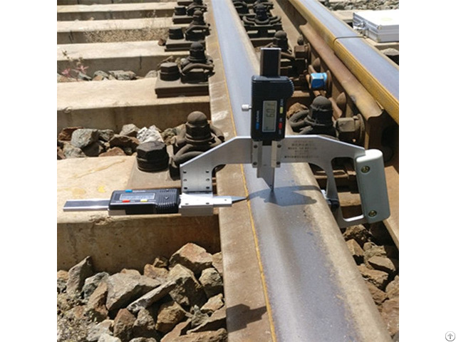Digital Rail Profile Gauge Head Wear And Side Cut Measuring