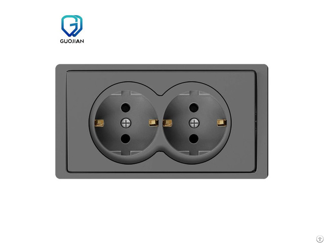 Wenzhou Factory Direct Supply Light Switch Double Usb Ports 2pins Socket For Wholesaler