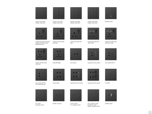 Factory Direct Sales Wall Switch And Socket