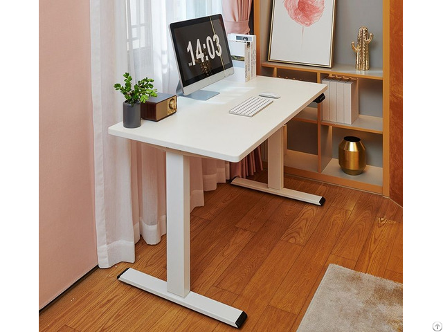 Electric Height Adjustable L Shaped Desk