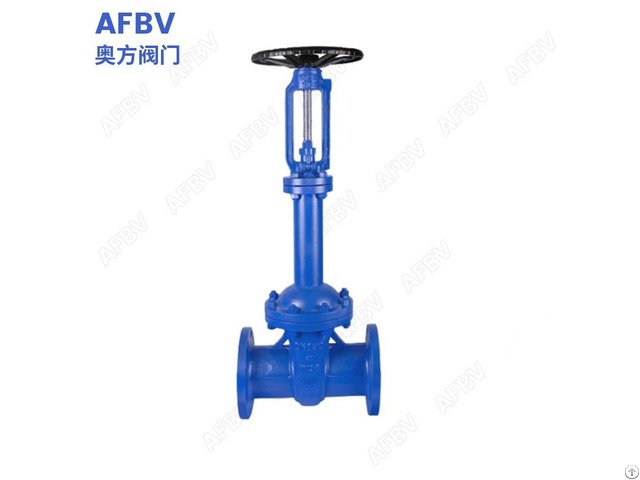 Din Cast Steel Bellows Seal Gate Valve