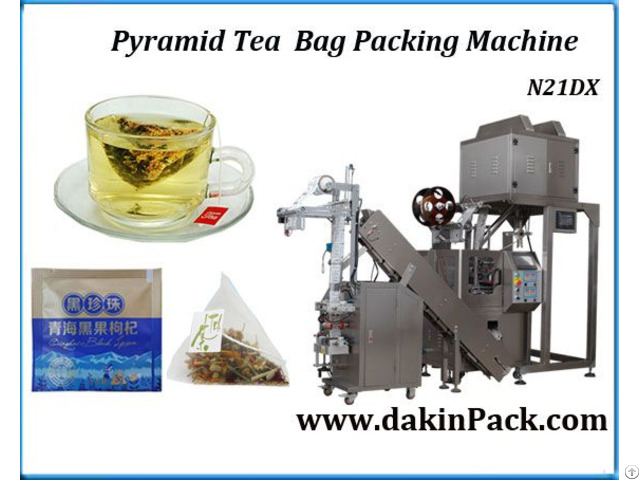 Usa Pyramid Tea Bag Packng Machine