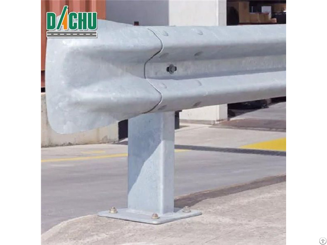 Galvanized Fishtail Terminal End For Highway Guardrail