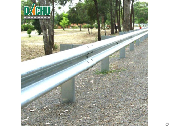 Customized W Beam Highway Guardrail