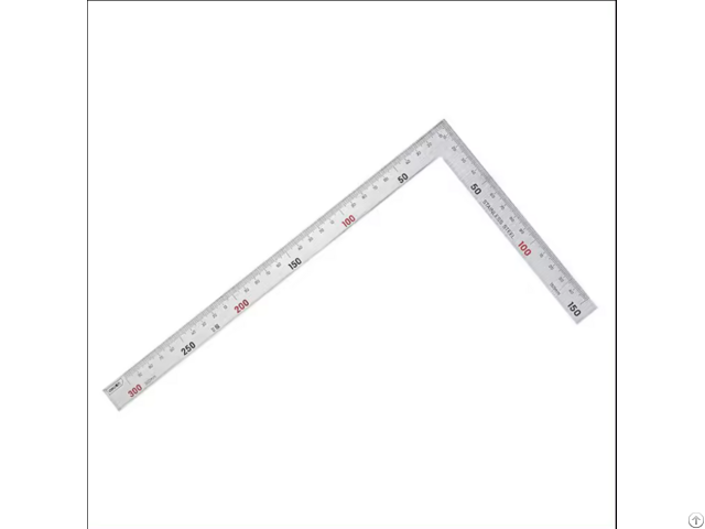 30cm Stainless Steel L Square Ruler