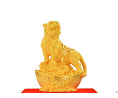 Velvet Sand Gold Crafts Golden Tiger