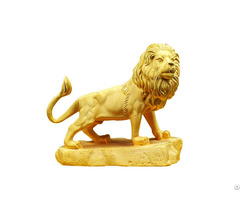 Velvet Sand Gold Crafts Mighty Lion