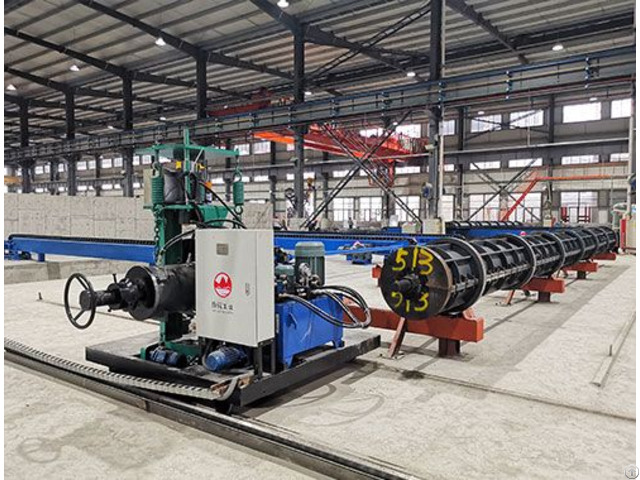 Machine For Spun Pile Pipe