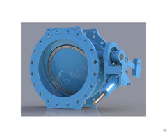 Tilting Check Valve With Lever Counter Weight And Hydraulic Damper