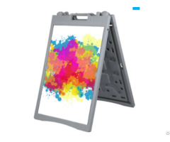 Plastic A Boards Sidewalk Signs Water Base