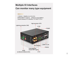 4g Cellular Edge Iot Router 4ai 2di 2do Gateway For Smart Manufacturing
