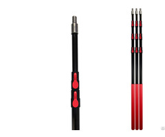 Aluminum Telescopic Pole With Spring Button Lock