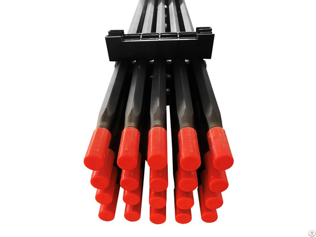 Hard Rock Drilling T51 610mm To 6400mm Thread Extension Drill Rod