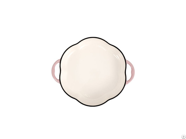 As Hd26cm Enameled Cast Iron Frying Pan