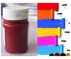 Pigment Paste In Low Temperature Condition