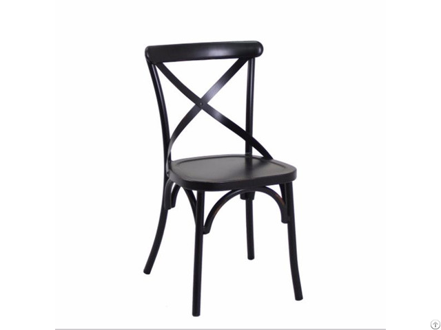 Metal Iron White Color Restaurant Chair