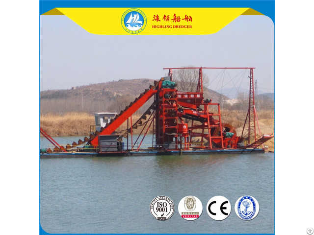 Hl B200 200m3 Chain Bucket Dredgers