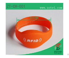 Rfid Oval Silicone Wristband