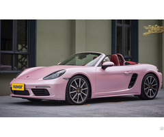 A Sakura Pink Car Film
