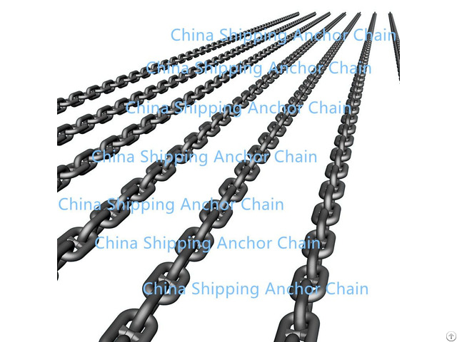 Galvanized Grade 43 Studless Link Anchor Chain
