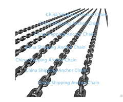 Galvanized Grade 43 Studless Link Anchor Chain