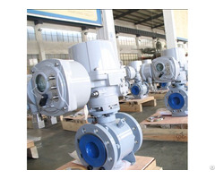 Electric Ball Valve Astm A216 Wcb 4 Inch 150 Lb Api 6d