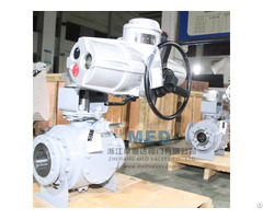 1forged Steel Electric Trunnion Ball Valve 24 Inch 600 Lb