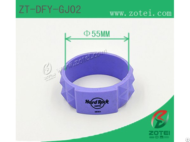 Square Circle Rfid Silicone Wristband