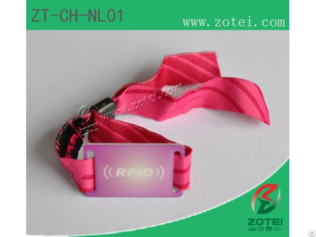 Rfid Nylon Wrist Band Tag