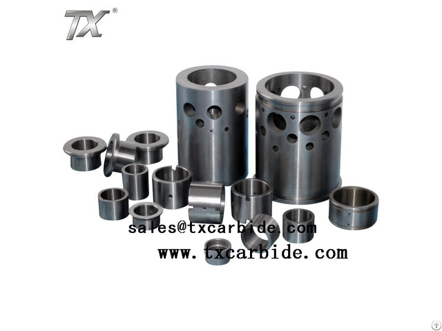 Precision Tungsten Carbide Of Bushing For Oil Pumps