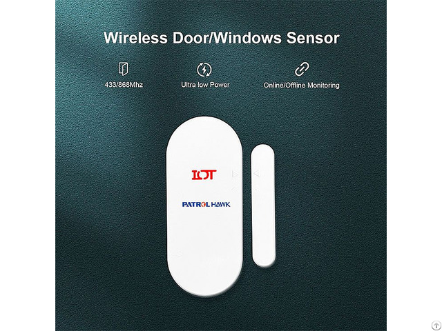 Burglar Alarm System 433mhz Smart Door Sensor Window Sensing For Home Security
