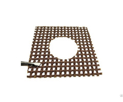 High Silica Fiberglass Filter Mesh For Steel Iron And Copper