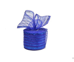 10y Royal Blue Strip Poly Wholesale Deco Mesh Roll For 50c18r2 5