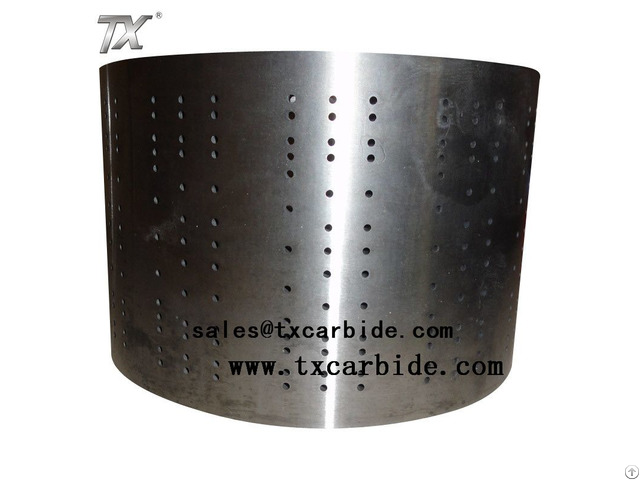 Precision Tungsten Carbide Drums For Tobaco Machine