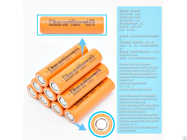 18650li Ion Battery Cells